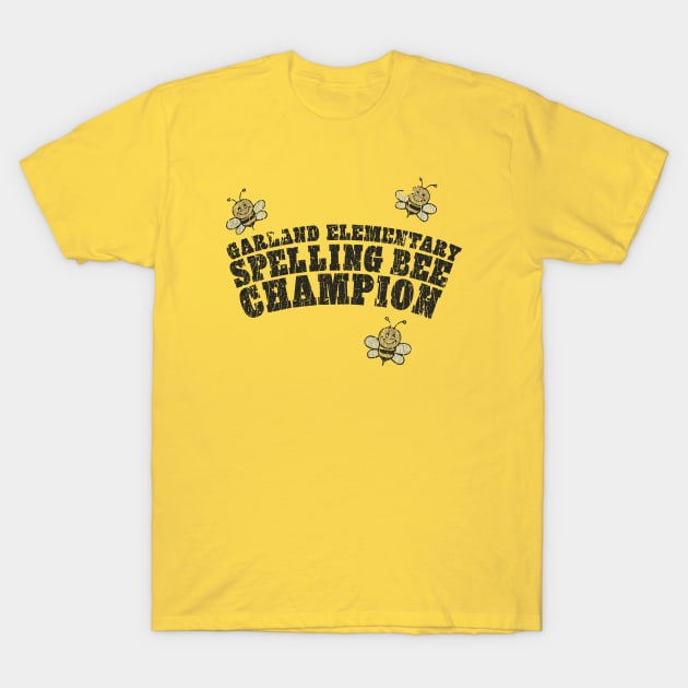 Spelling Bee Champion T-Shirt by JCD666